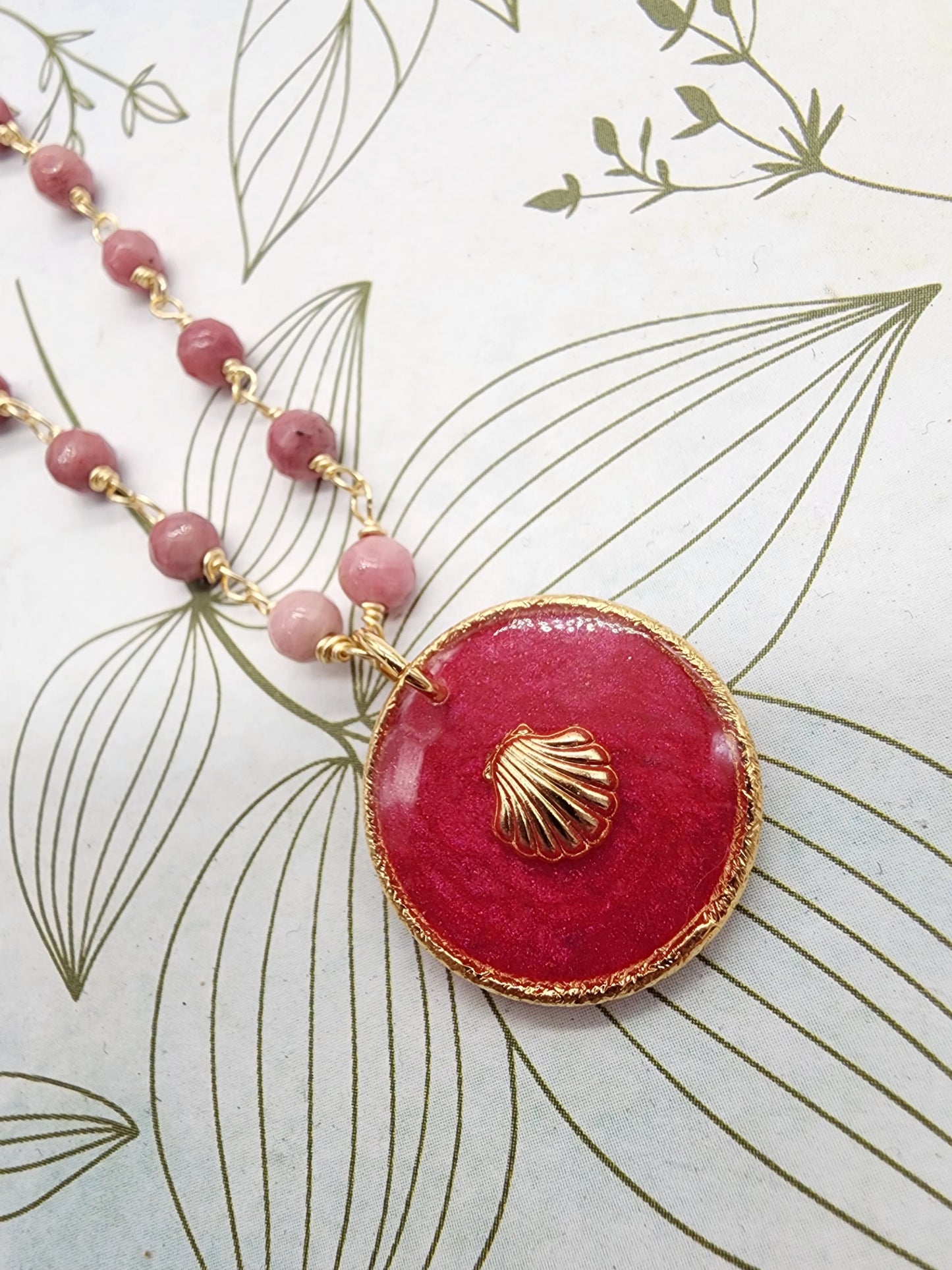 Medallón Conchita Rosada🩷