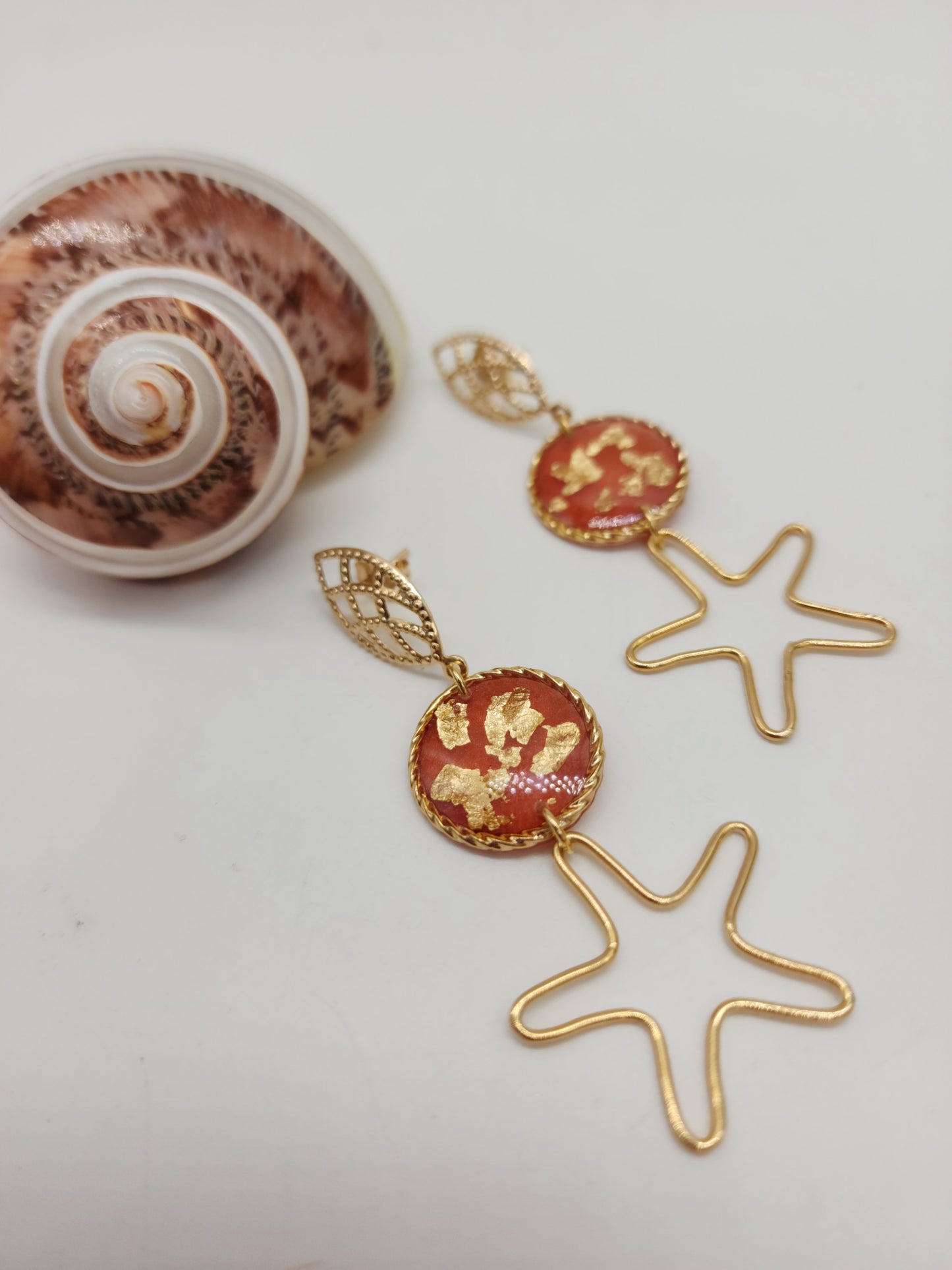 ✨Aretes largos estrellas✨