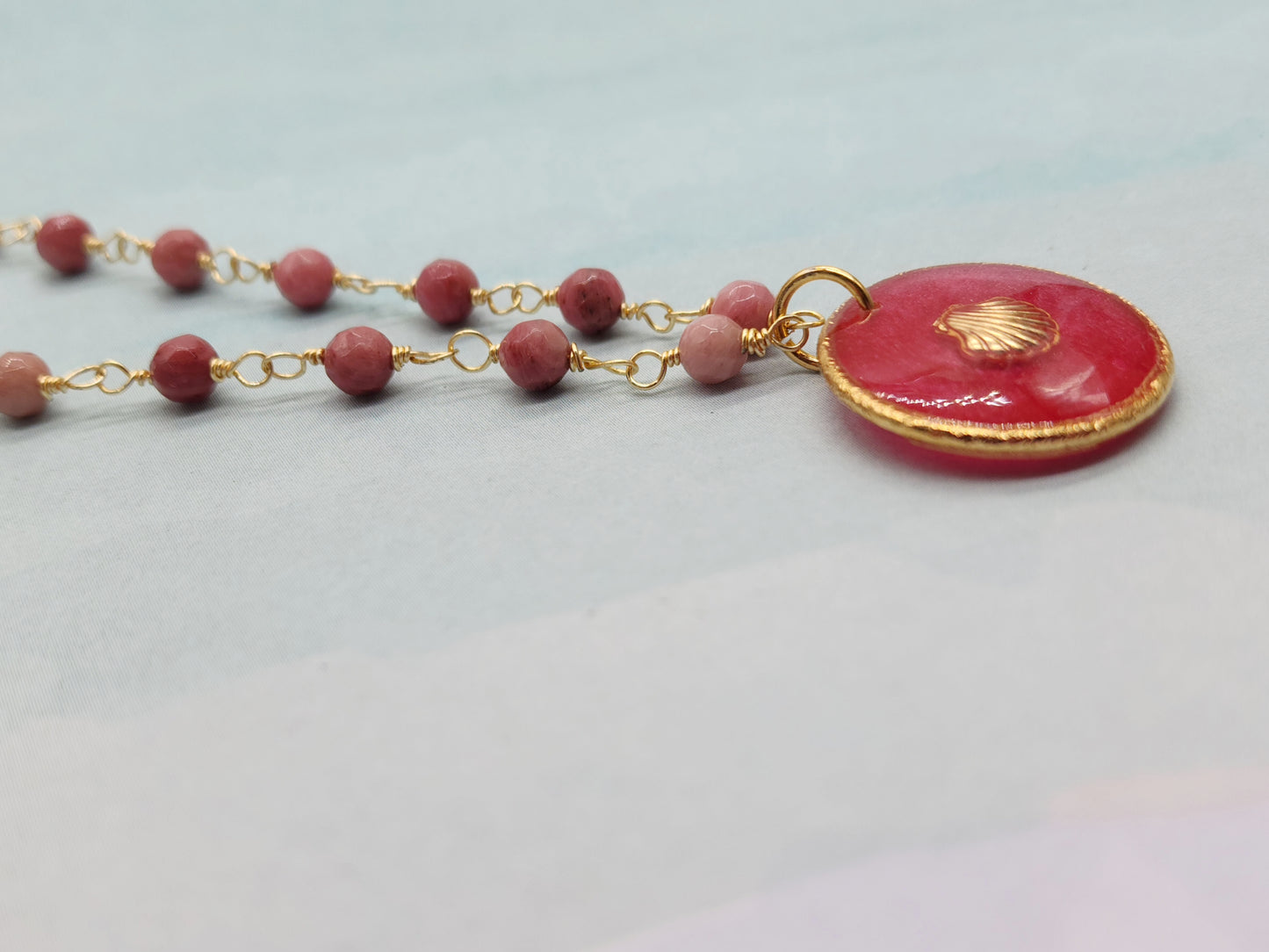 Medallón Conchita Rosada🩷