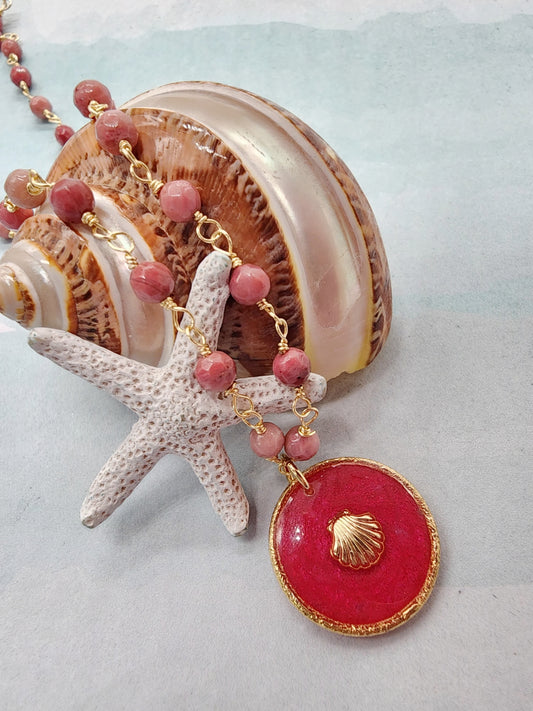 Medallón Conchita Rosada🩷