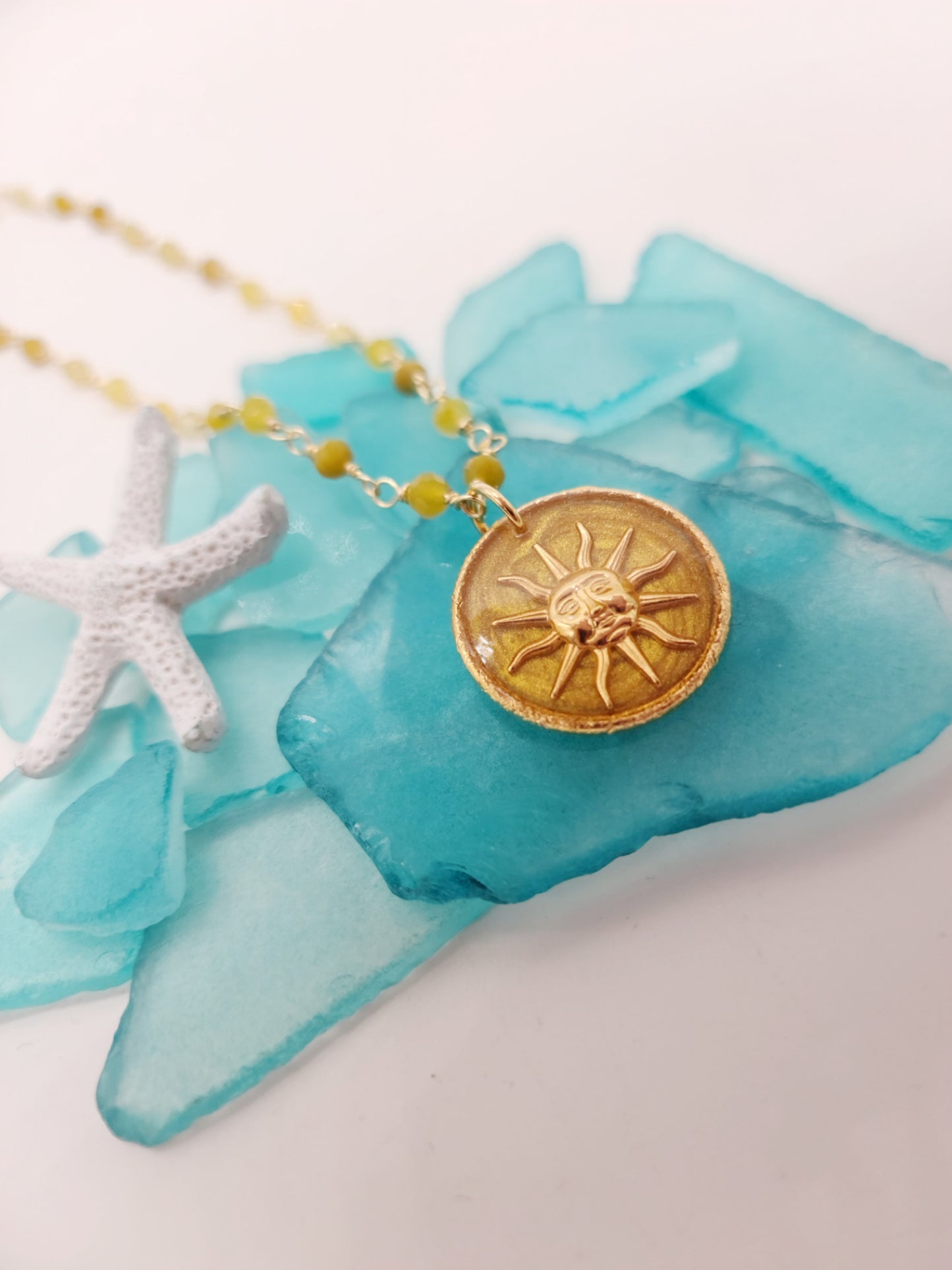 ☀️Medallón Sol Dorado ☀️